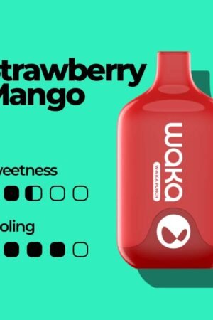 Waka Smash 6000 Puffs Disposable Vape Strawberry Mango